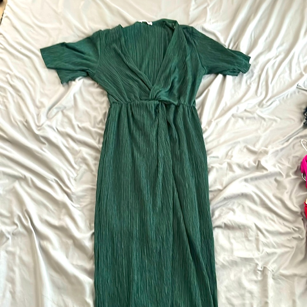 Green dress